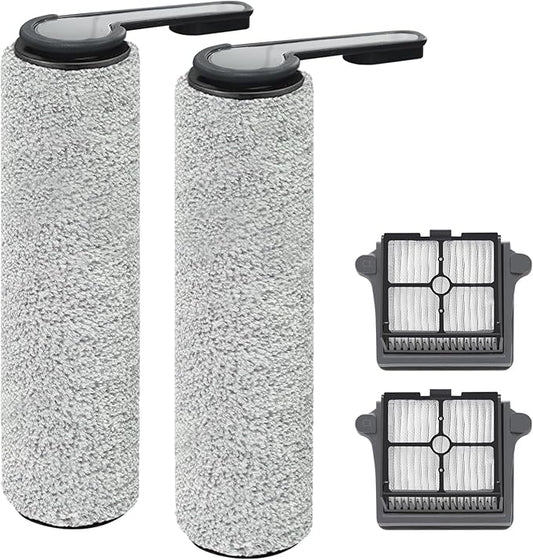 Only Floor One S7 Pro【for S7 Pro Order Before 2024 Aug】 Replacement Roller Brushes & Filters Compatible with Tineco Floor One S7 Pro Cordless Vacuum Cleaner