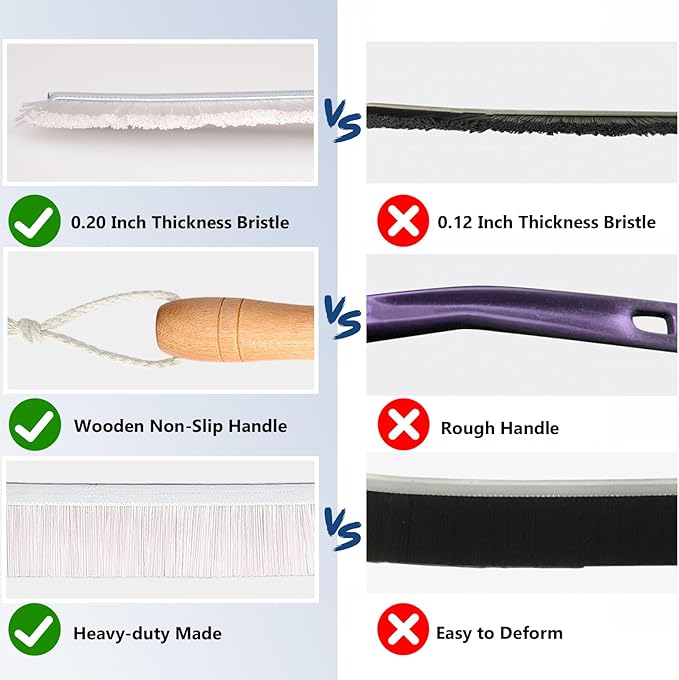 4 Pcs Hard Bristle Crevice Cleaning Brush,Gaps Cleaning Brush, Crevice Cleaning Brushes for Household Use,Grout Cleaner Brush,Crevice Cleaning Tool Cleaning Brushes Small Spaces
