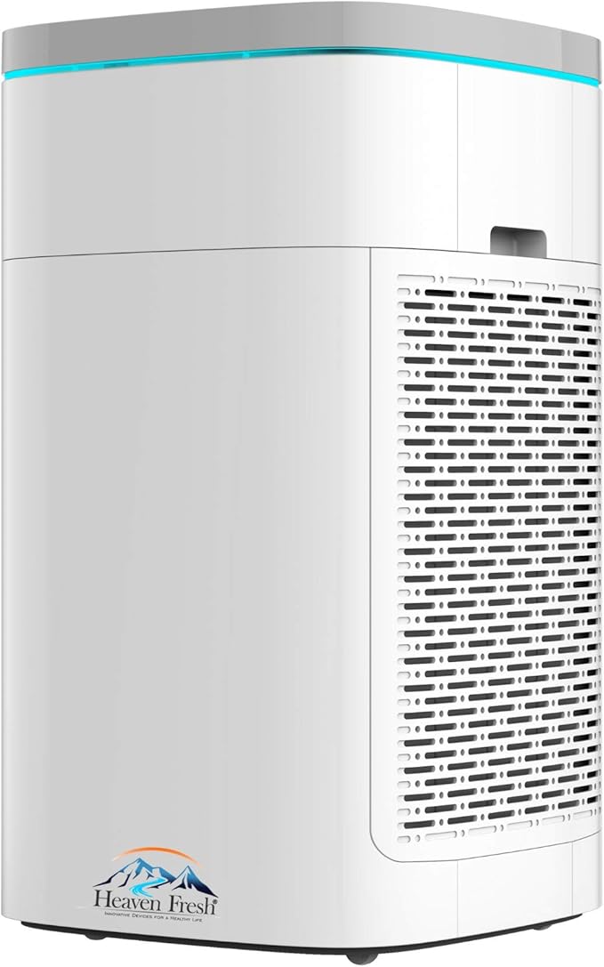 Heaven Fresh HF600 HEPA Air Purifier with Air Quality Sensor and Smart WiFi Connectivity