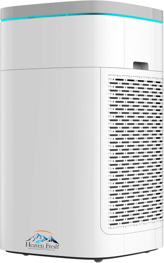 Heaven Fresh HF600 HEPA Air Purifier with Air Quality Sensor and Smart WiFi Connectivity