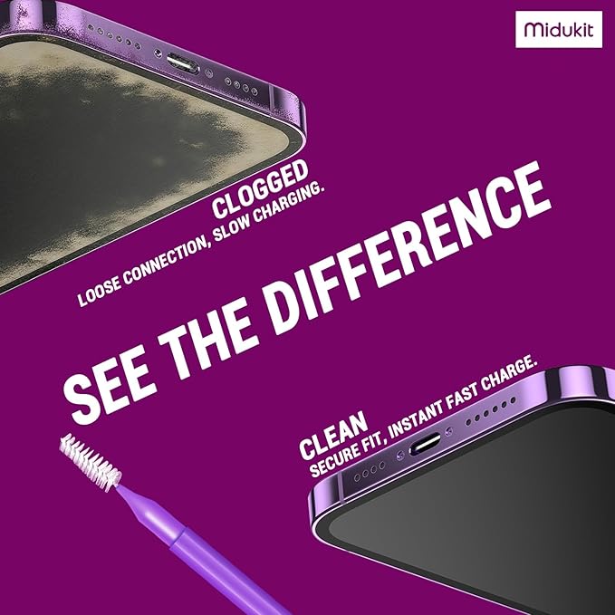 Cleaning Kit for Cell Phone and Headphone Charging Port USB C Cleaning (Streamlined Version)