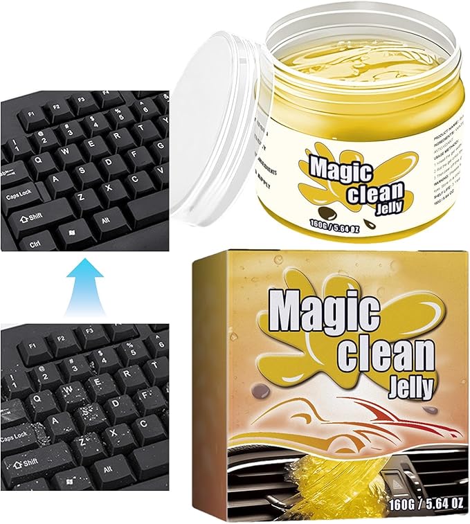Car Dust Cleaner Gel - Car Cleaning Putty, Car Interior Cleaner | Car Accessories Keyboard Cleaner, Car Cleaning Gel Detailing Kit, Car Putty Auto Tools Accessories for Home Keyboards, Car Interiors