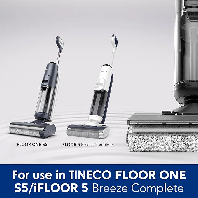 Tineco Accessories 2 Brush Roller & 2 HEPA Assembly Set, Only for Floor One S5 & iFLOOR 5 Breeze Complete Cordless Wet Dry Vacuum Cleaner (Not for S5 Steam, S5 Combo and Any Other Model)