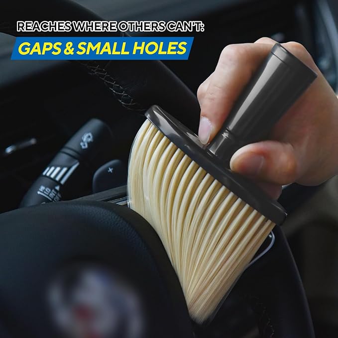 3PCS Ultra Soft Detailing Brush, Car Detail Brush (1PCS-B)