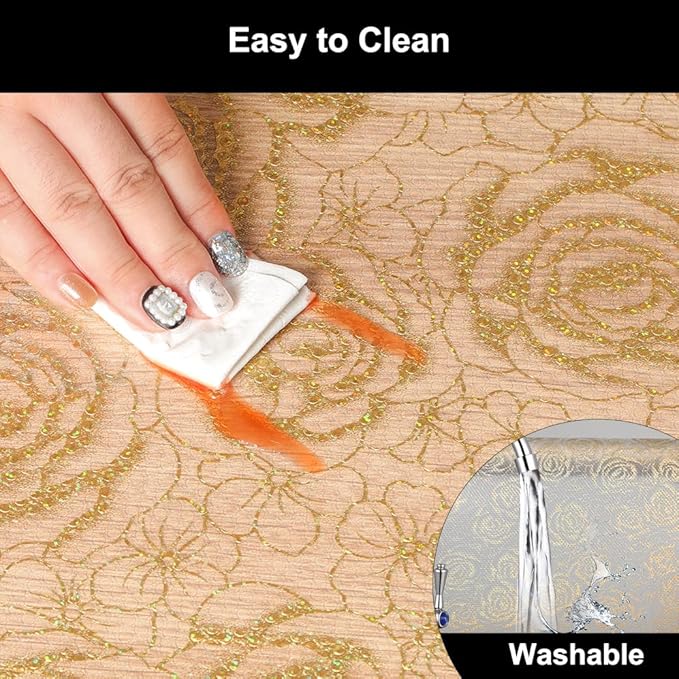 Cooyes Shelf Liner – Premium Non-Adhesive Cabinet & Drawer Liner for Kitchen – Waterproof Shelf Paper with Modern Pattern – Durable EVA Cabinet Mat – Easy to Cut （12" W x 240" L）