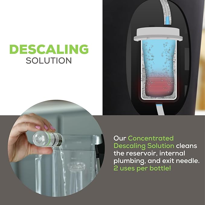 PERFECT POD Single-Serve Coffee Machine Descaler (2 Pack, 2 Uses Per Pack) - Universal Compatibility - works with 1-Stream and Multi-Stream (5-Stream) Brewers from Keurig & other brands.
