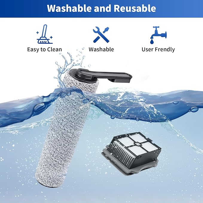 【For One S5 Blue】【One S5 Pro】 Replacement Parts Only for Tineco Floor ONE S5/Floor One S5 Pro Smart Cordless Wet Dry Vacuum Cleaner,NOT for S5 Combo / S5 Steam / S3