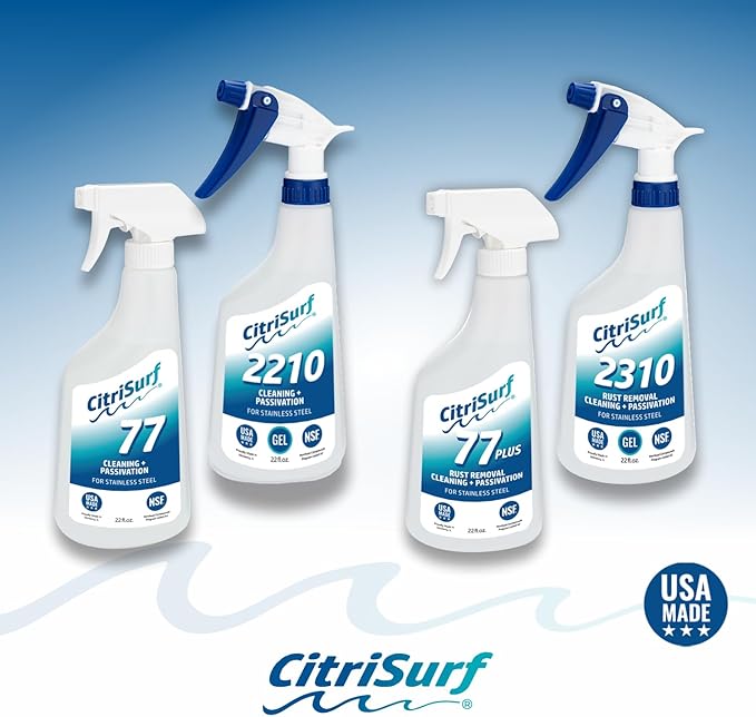 Citrisurf® 2310 Gel Stainless Steel Rust Remover and Passivation Cleaner