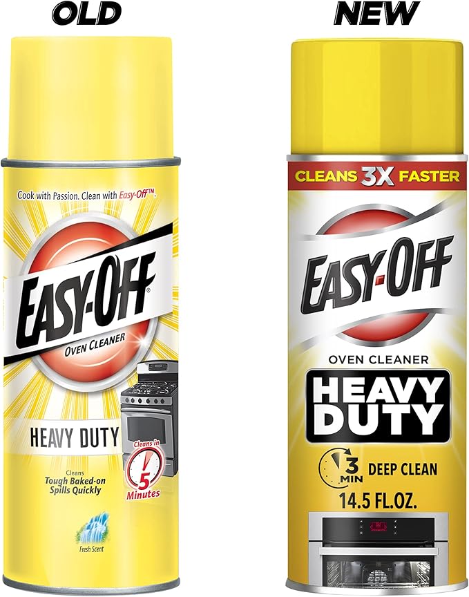 Easy Off Heavy Duty Oven Cleaner, Regular Scent 14.5 oz Can (Pack of 2)