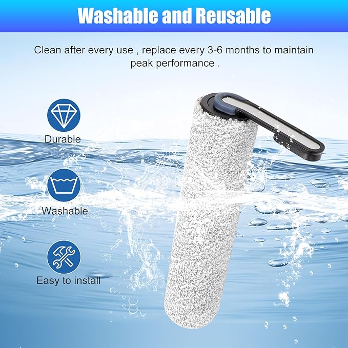 【NOT Universal】【S5/S5 Pro Only】 Replacement Brush Rollers for Tineco Floor ONE S5/S5 PRO Cordless Wet Dry Vacuum Cleaner 【NOT for S5combo & Nor Other Models】