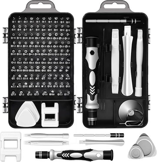 115-in-1 Precision Screwdriver Set, Micro Magnetic Repair Tool Kits,Mini Screwdriver Set,Professional Electronic Tools Kit for iPhone, MacBook, Computer, Laptop, PC, RC, PS4, Xbox, Eyeglasses, Watch