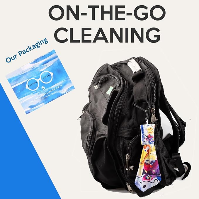 Glasses Cleaning Cloth,Lens Cleaning Cloth For World Classic Art Collection,Glasses Cleaner,Eye Glass Clean Cloths,Double-Sided Clean Clear Microfiber Cleaning Cloths for Glasses,Screens,Camera Lens
