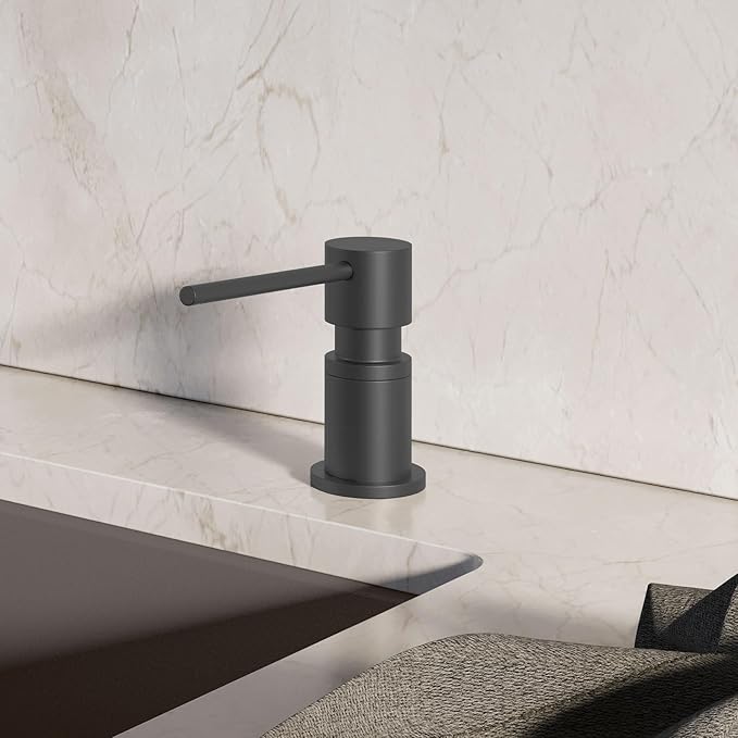 Blanco Lato Deck Mounted Soap Dispenser with 10 oz Capacity