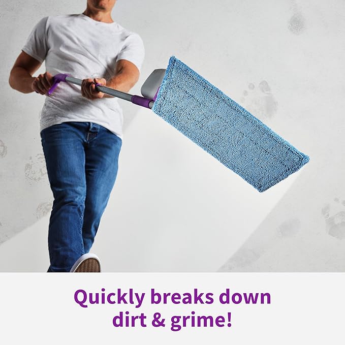 Rejuvenate All Floors Cleaner Refill, Breaks Down Dirt and Grime, Cleans and Protects Floors Throughout Your Home, Including Sealed Hardwood, Tile, Vinyl, Laminate and More, 1 Gallon