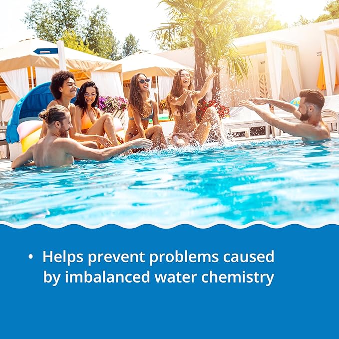 In The Swim Chlorine and Shock Bundle for Sanitizing Swimming Pools – Includes 48 Pound Bucket of 5-in-1 Super Multi-Tablets and 24 x 1 Pound Bags of 68% Cal-Hypo Pool Shock