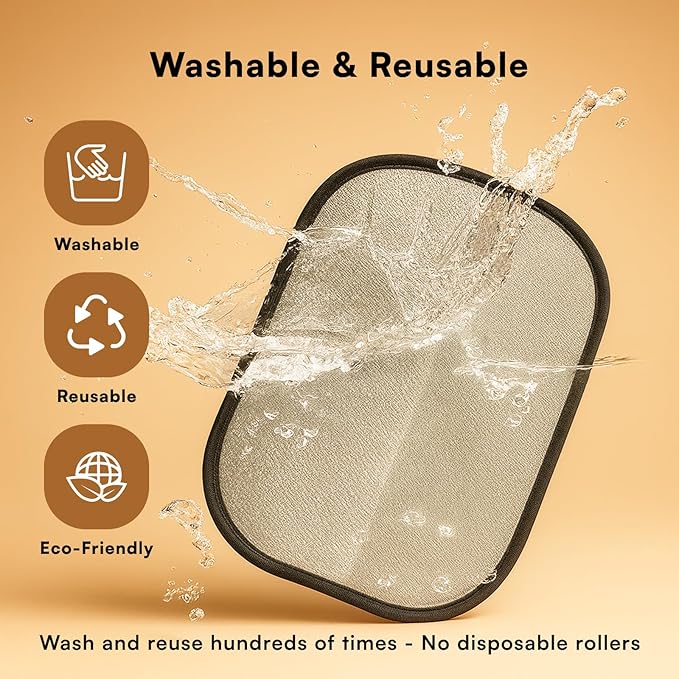 Wolfster Pet Hair Removal Glove, for Couch, Carpets & Car Seats Cleaner, Upgraded Five-Finger Reusable Glove, Electrostatic Pet Hair Remover for Dog & Cat, Hair Removal Tool