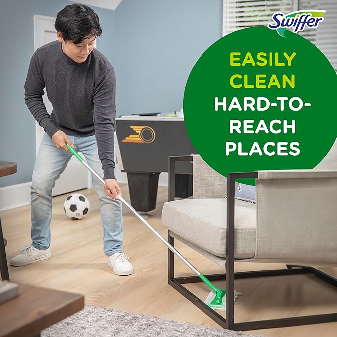 Swiffer Sweeper Heavy Duty Dry Multi-Surface Cloth Refills for Floor Sweeping and Cleaning, 20 count (2 Pack)