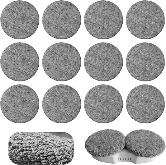FMART Microfiber Cleaning Clothes Window Cleaner Robot T9PRO/T10PRO/T11, Reusable, Machine Washable, Replacement Set, 12pcs