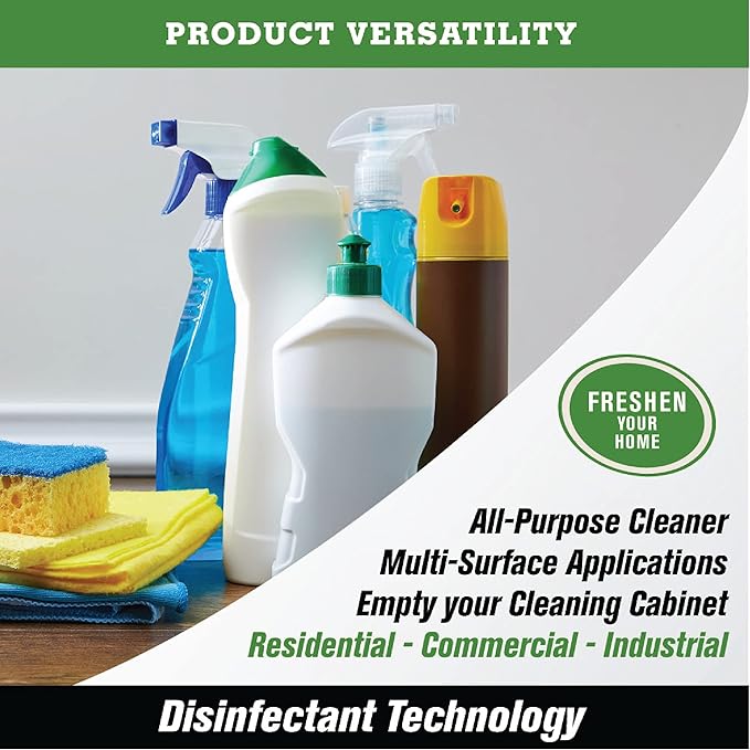 SNiPER Hospital Disinfectant, Odor Eliminator & All-Purpose Cleaner, 4 Ounce Spray, 4-Pack