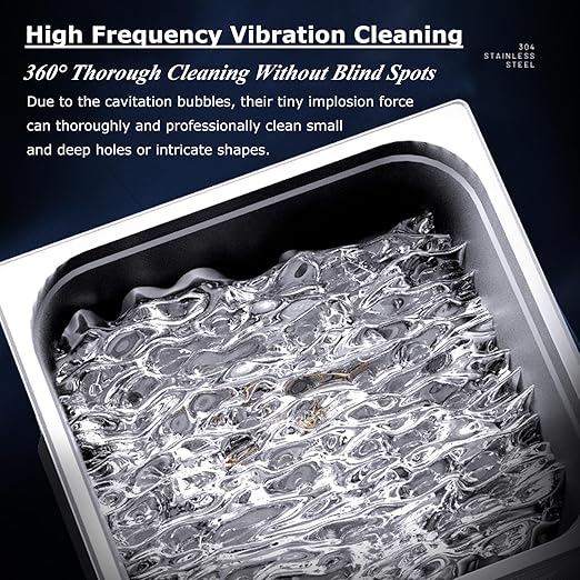 15L Ultrasonic Parts Cleaner Knob Control 40kHz Heated Jewelry Cleaner Ultrasonic Machine (Basket Included)