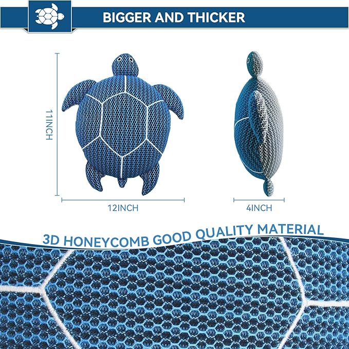 12 Inches Hot Tub Scum Absorber,Hot Tub Sponge for Scum Reusable Spa & Pool Cleaner Hot Tub Oil Absorbing Scum Absorber Keeps Water Clean,Eliminates Scum & Dirt,Blue,1 Pack