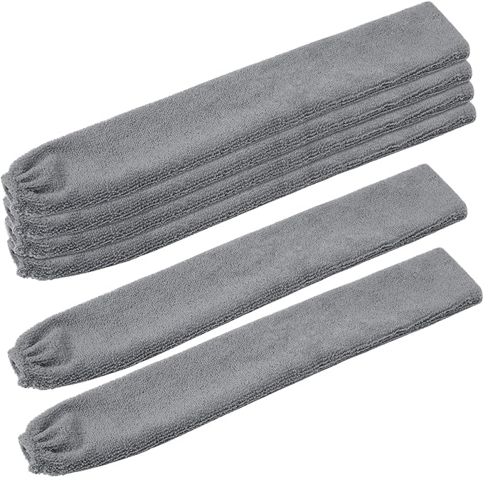 6pcs Dusters Replacement Cloth Retractable Gap Dust Cleaner Cloths, Reusable Microfiber Cloth Cover Washable, Under Furniture Duster Refill for Home Kitchen Household Wall Couch Cleaning Supplies