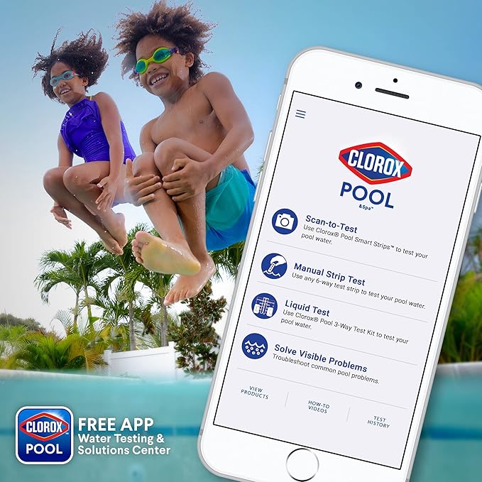 CLOROX Pool&Spa Active99 3” Chlorinating Tablet, Kills Bacteria & Stops Algae, 35LB