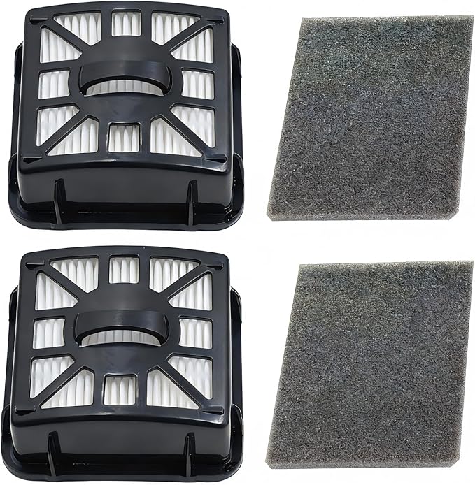 RV1001AE Filter Replacement Parts Compatible with Shark IQ Robot R101AE RV1000S RV1001AE UR1000SR UR1005AE AV911S Vacuum Self-Empty Base, Washable, Reusable Filter Great for Pet Hair, Allergies, Dust