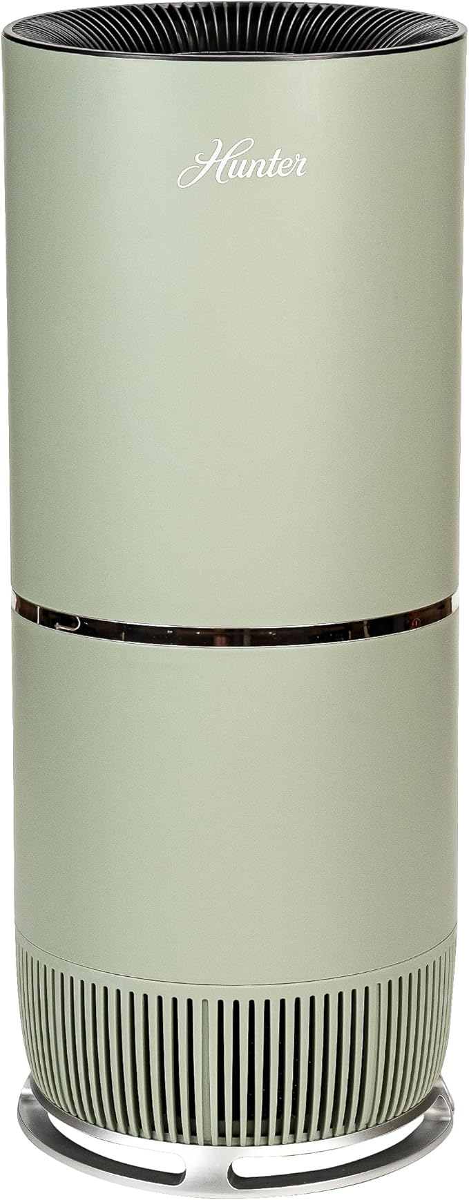 Hunter Fan Company HP670 True HEPA Air Purifier for Allergies, Removes Dust, Smoke, Mold, and Pollen, Covers up to 195 Sq. Ft., Digital Tall Tower, Sage