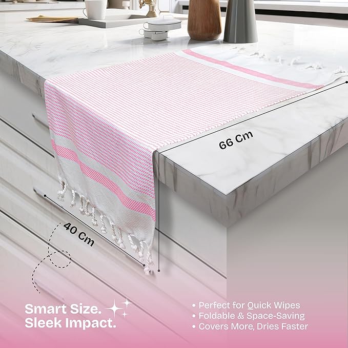 Multi Color Kitchen Towels 16x26 Inch, 12 Pack, 100% Cotton, Ultra Absorbent, Fast Dry, Machine Washable, Drying Dishes, Cleaning, Everyday Use - Lemon Yellow, Pink, Lavender