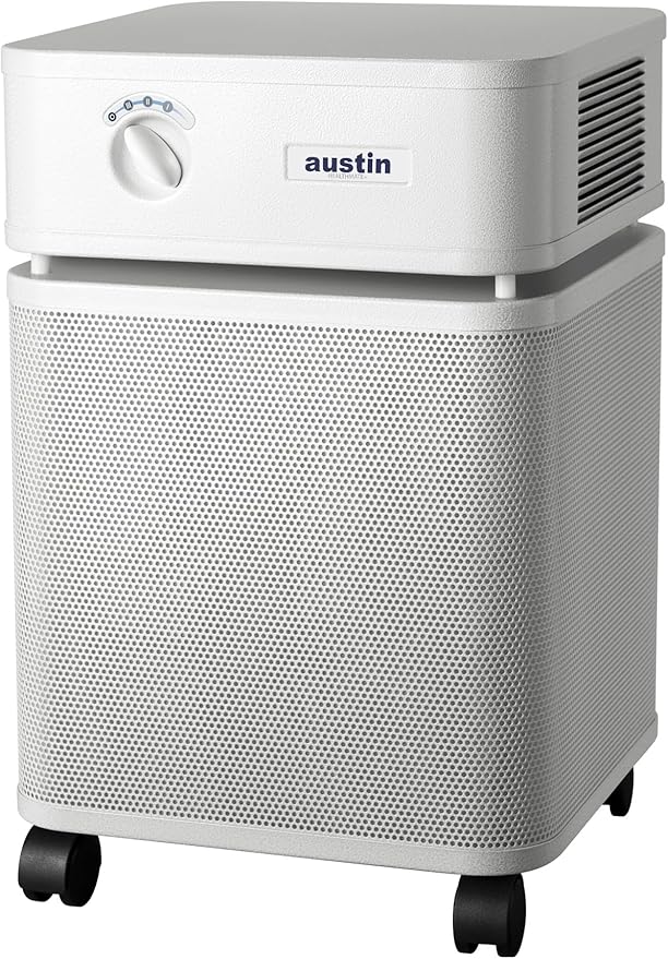 Austin Air Healthmate Plus, Sandstone - Powerful Air Purifier with Medical-Grade Filtration System, Eliminate Harmful Airborne Contaminants, Model B450