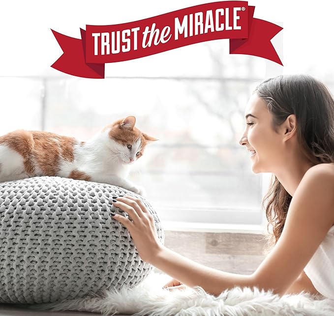 Nature’s Miracle Urine Destroyer Plus Cat, 32 Ounces, Enzymatic Formula, Ready-to-Use (Pack of 12)