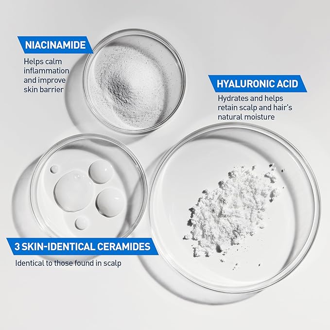 CeraVe Gentle Hydrating Conditioner, Hair Conditioner With Ceramides, Niacinamide & Hyaluronic Acid, Sulfate Free & Color Safe, Moisturizing Conditioner For All Hair & Scalp Types