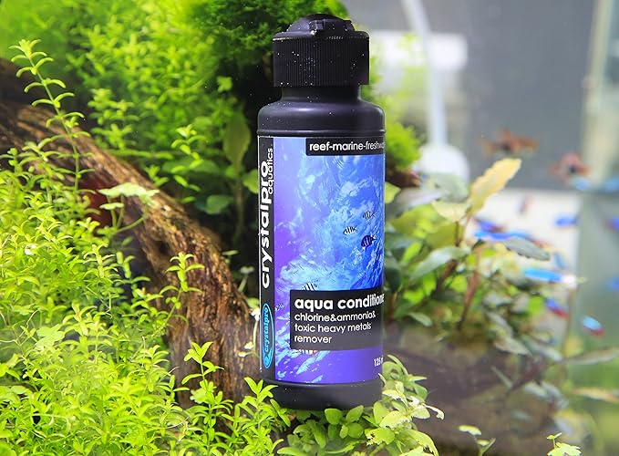 Aqua Conditioner - Treats 5000 Gallons - Aquarium Water Conditioner - Neutralizes Chlorine and Ammonia 16.9 Oz