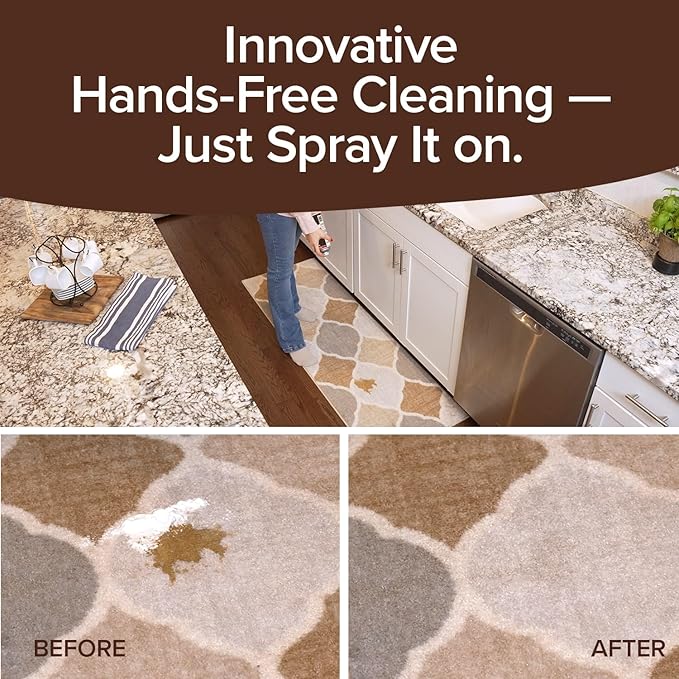 Horsepower Bull Shot Carpet Spot & Stain Remover, AS SEEN ON TV, Made In USA, Just Point & Spray, Stain-Lifting Foam-Action, Pet Stains & Odors, Coffee, Soda, Wine, Grease, New & Old Stains & More