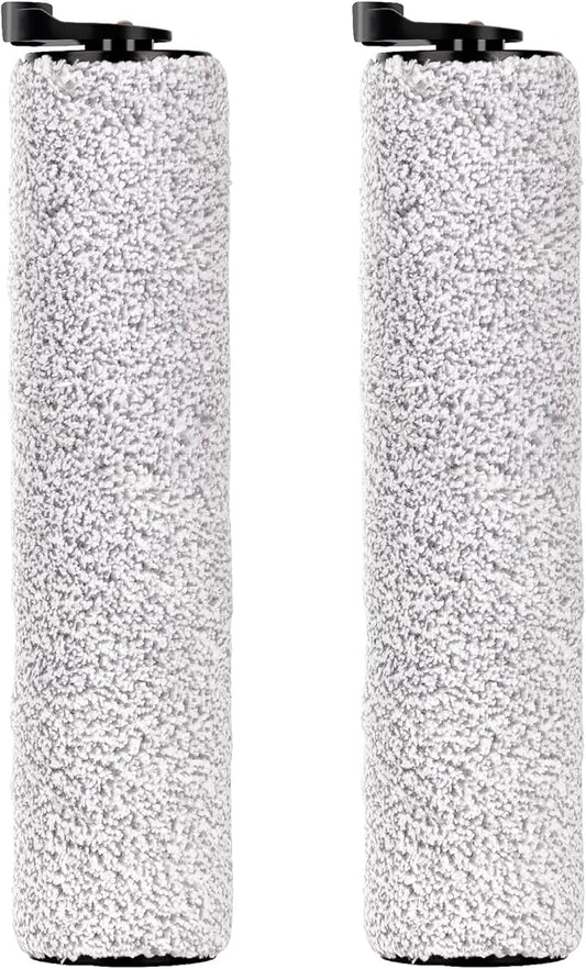 (2 Pack) Rollers Brush Replacement Compatible With Tineco iFloor 3/ Floor One S3/ iFloor 2 Cordless Wet Dry Vacuum Cleaner Mop, Replacement Parts Accessory Kit, 2 Main Brushes
