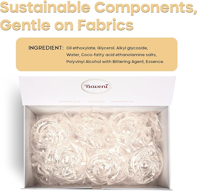 Luxury Laundry Detergent Packs – 60 Loads | Plant-Based, Plastic-Free, SLS-Free, Vegan, HE Compatible | Premium Eco Friendly Detergent, Fragrance-Free for Sensitive Skin | American Made