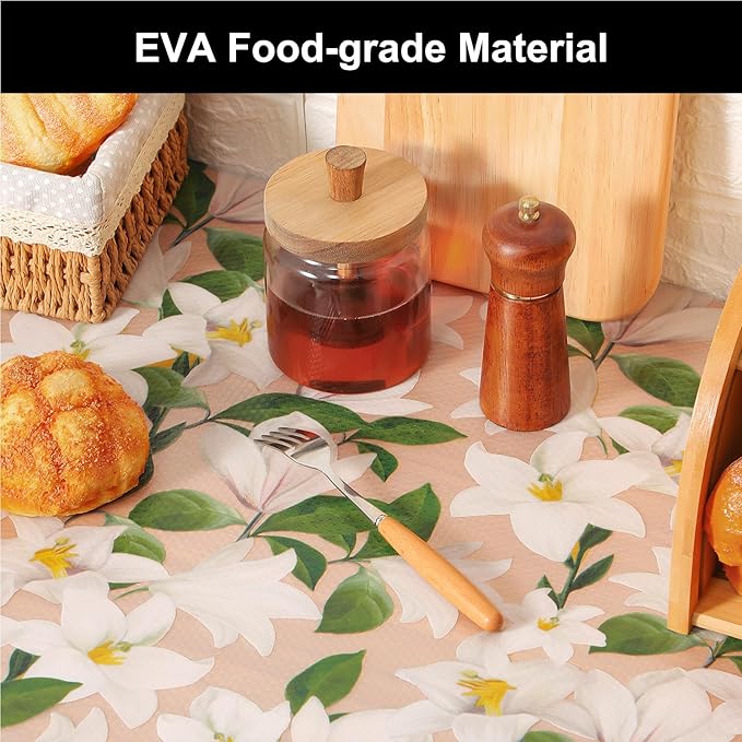 Cooyes Shelf Liner – Premium Non-Adhesive Cabinet & Drawer Liner for Kitchen – Waterproof Shelf Paper with Modern Pattern – Durable EVA Cabinet Mat – Easy to Cut （24" W x 360" L）