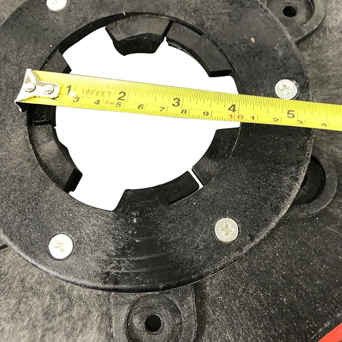 Universal 1 Piece 21 Inch Diameter Heavy Duty Rotary Scrub Brush Fit for Commercial Floor Machine-Medium Brush (508mm)