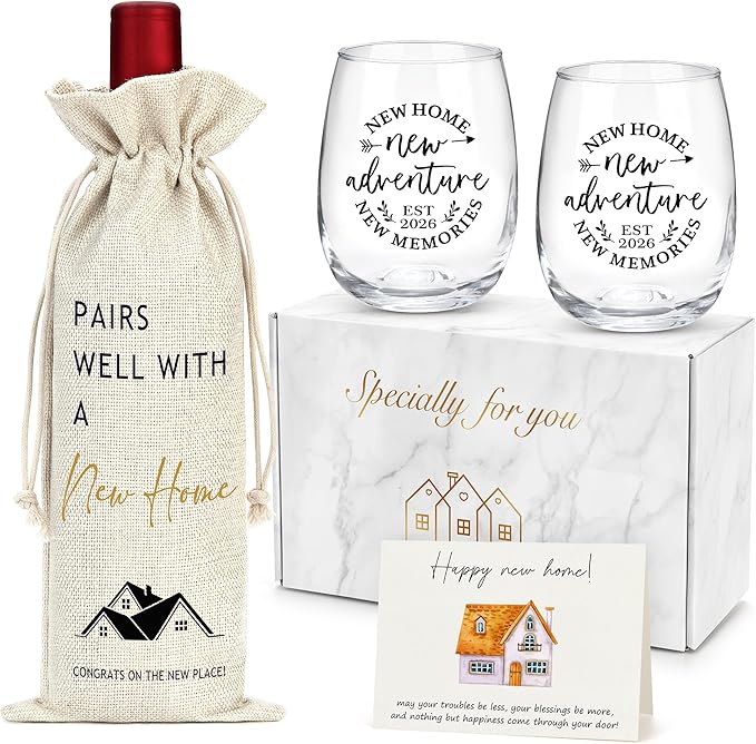 House Warming Gifts New Home Gift Ideas Funny Housewarming Gift Baskets for Women Men Couple Homeowners Family Cool New Apartment Gifts for First Time House Buyers Unique Welcome Home Stuff Things