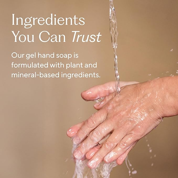 Branch Basics Gel Hand Soap Refill – 32oz Pouch | Plant & Mineral-Based Formula with Aloe, Chamomile & Meadowfoam Oil | Fragrance-Free, Gentle & Safe for Sensitive Skin