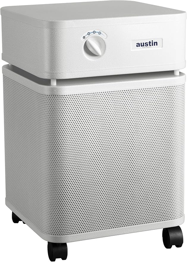 Austin Air Healthmate Plus, Sandstone - Powerful Air Purifier with Medical-Grade Filtration System, Eliminate Harmful Airborne Contaminants, Model B450