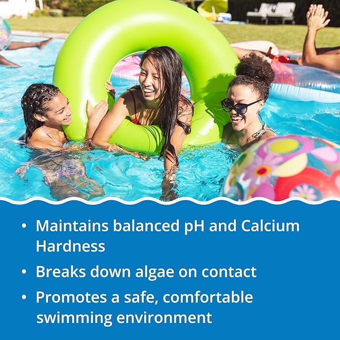 In The Swim Pool Shock – 68% Cal-Hypo Granular Sanitizer for Crystal Clear Water – Defends Against Bacteria, Algae, and Microorganisms - 25 Pounds