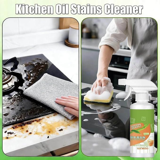 Multi-Purpose Cleaner, Household Appliances Cleaner for Household Appliances, Multi-Purpose Cleaner for Hood, Oven, Stove & More