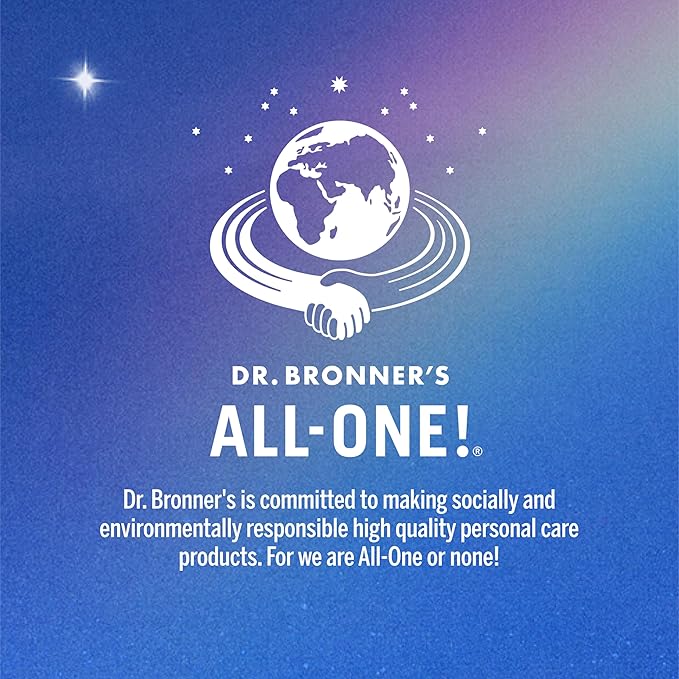 Dr. Bronner's Pure-Castile Magic Soap Liquid (Lavender, 1 Gallon) – Made with Regenerative Organic Certified Oils- For Face, Hair, Laundry, Dishes- Hand Soaps & Body Wash – Concentrated, Vegan