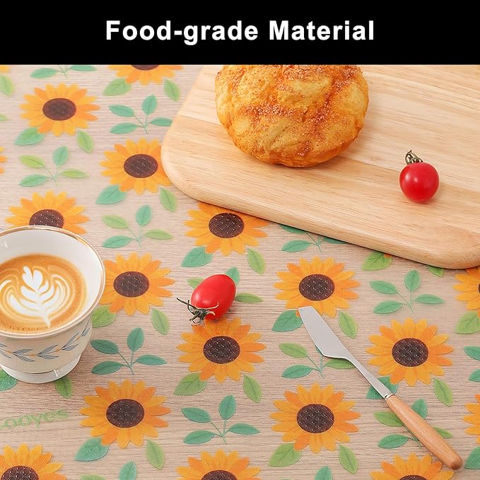 Cooyes Shelf Liner – Premium Non-Adhesive Cabinet & Drawer Liner for Kitchen – Waterproof Shelf Paper with Modern Pattern – Durable EVA Cabinet Mat – Easy to Cut （24" W x 240" L）