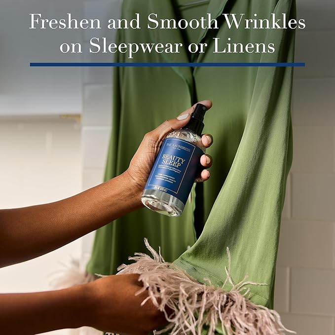 The Laundress Beauty Sleep Fabric-Spray, Wrinkle Release & Pillow Spray, Fabric Refresher, Upholstery and Linen Spray, Tranquil Comforting Inspired Scent, 8 Fl Oz, (Pack of 2)