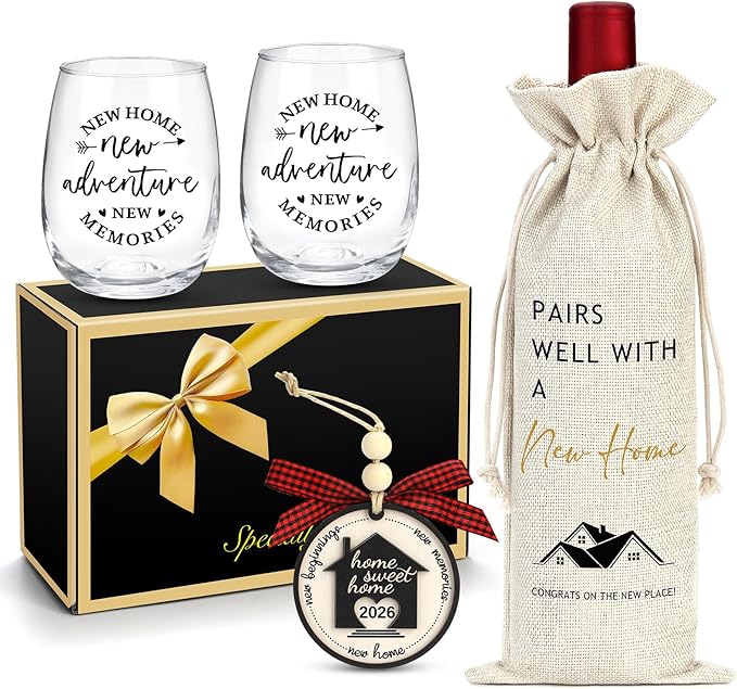 House Warming Gifts New Home Gift Ideas Cool Housewarming Gift Baskets for Women Men Couple New Apartment Closing Gifts for Home Buyers Unique Housewarming Presents for Homeowner First House Presents