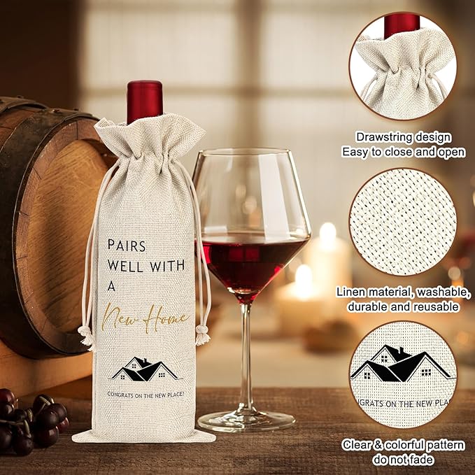 House Warming Gifts New Home Gift Ideas Cool Housewarming Gift Baskets for Women Men Couple New Apartment Closing Gifts for Home Buyers Unique Housewarming Presents for Homeowner First House Presents