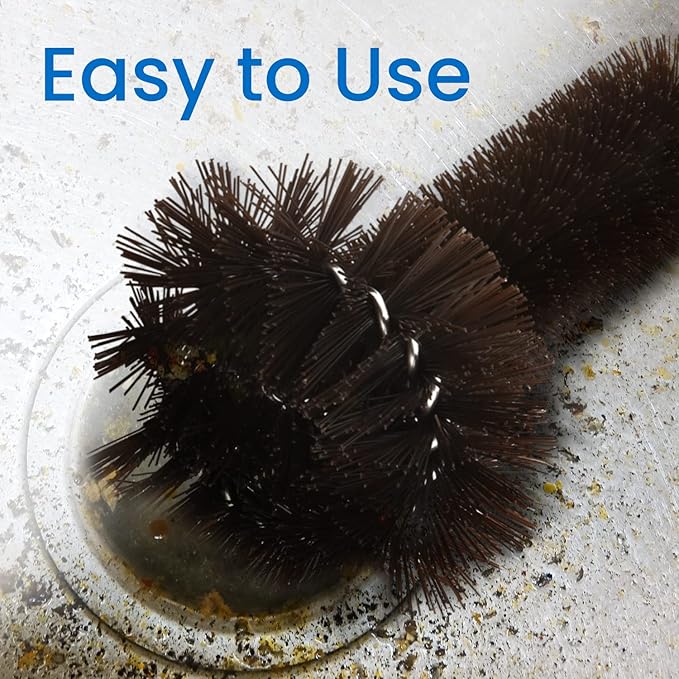 Impresa [2 Pack] Garbage Disposal Cleaner Brush with Extra Long Handle to Keep Your Drain Spotless - Disposal Cleaner and Deodorizer - Disposer Cleaner Drain Brush - Garbage Disposal Brush